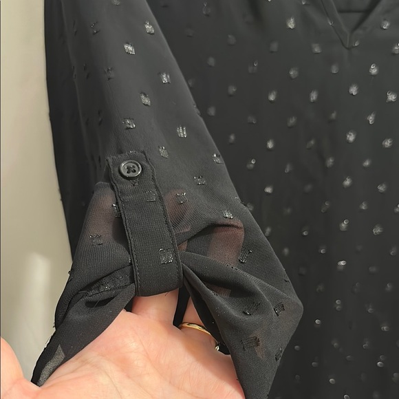 Maurices Gray Embellished 3/4 Sleeve Tunic - Picture 2 of 14